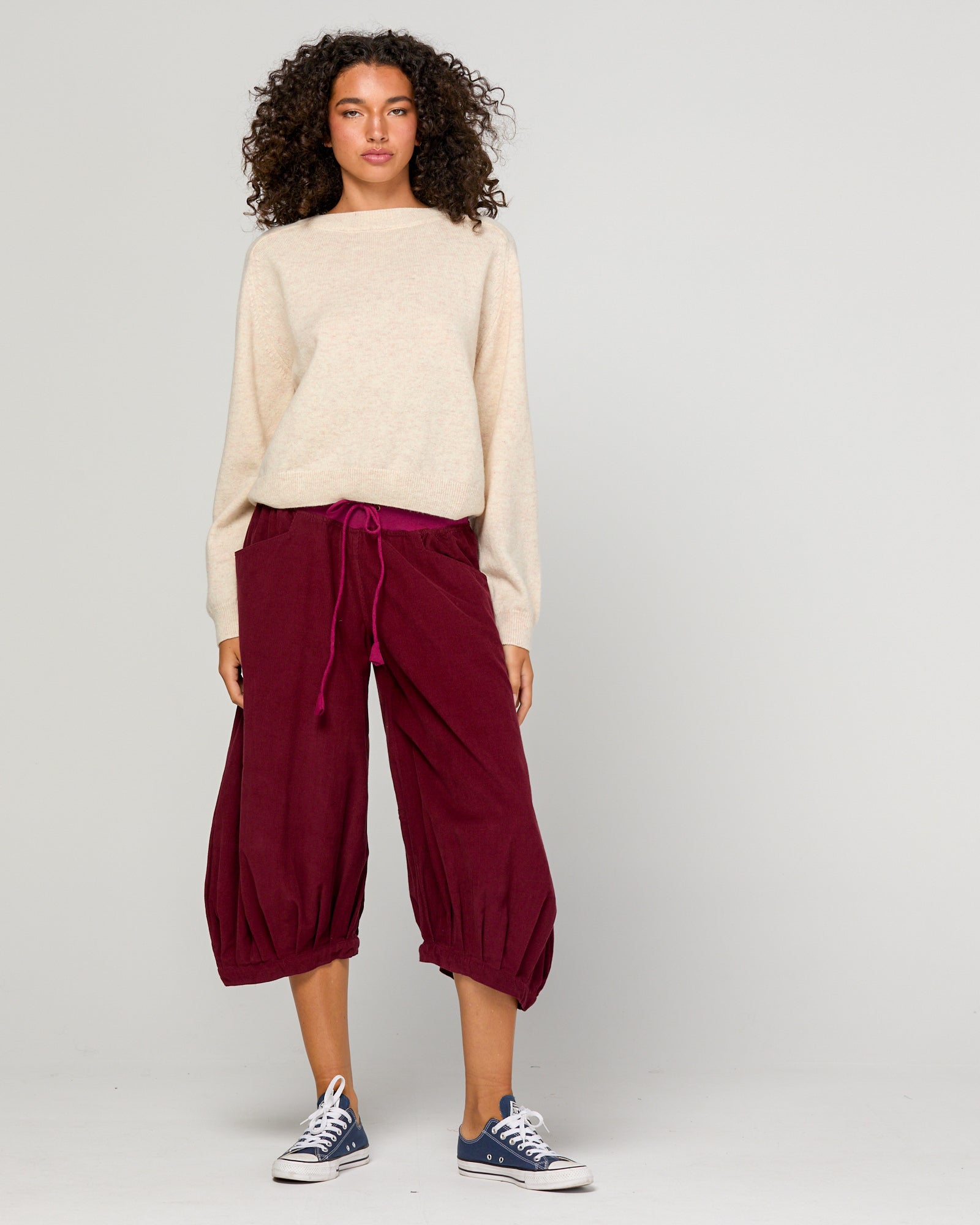 Cord Guru Pant Merlot | 100% Cotton Corduroy | Boom Shankar