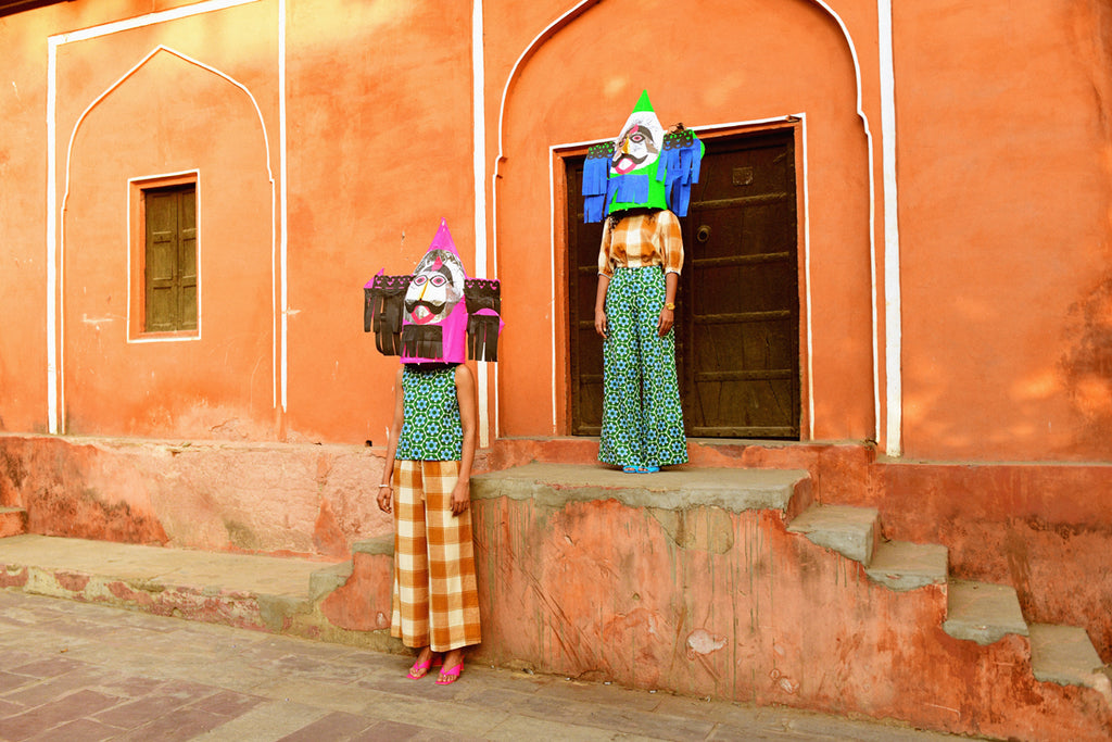 Behind the campaign. Shot in Jaipur, India.