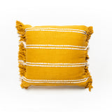 Stripe Cushion - Mustard
