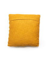 Tufted Stripe Cushion - Mustard