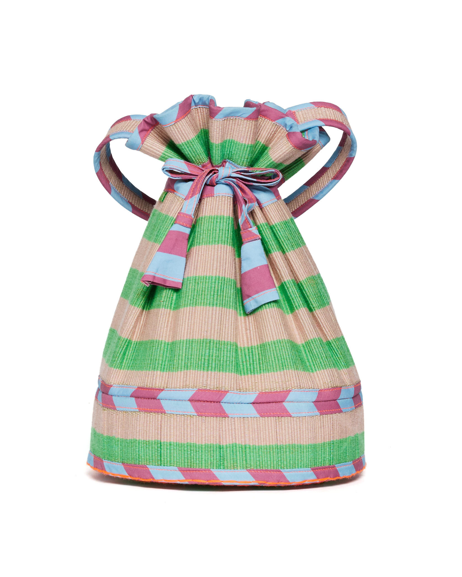 Midi Leisure Tote - Stripe Spritz