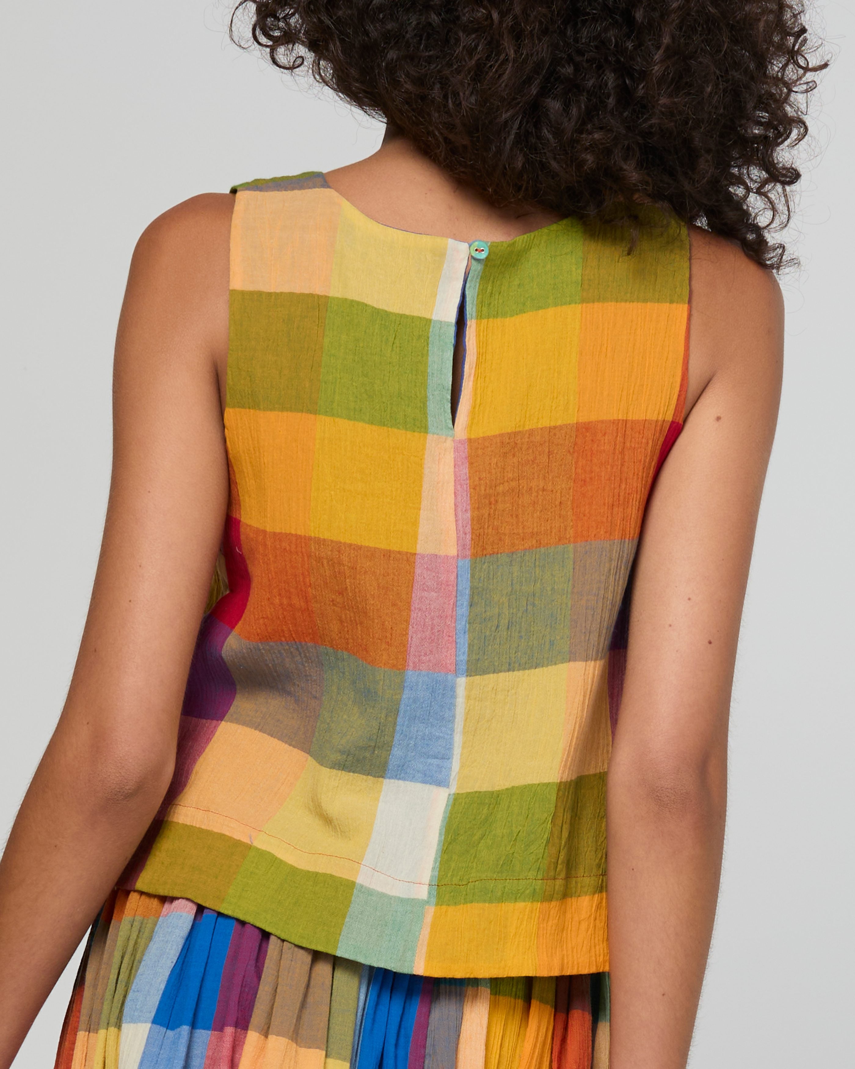 Hara Top - Kingston Check
