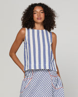 Hara Top - Ocean Stripe