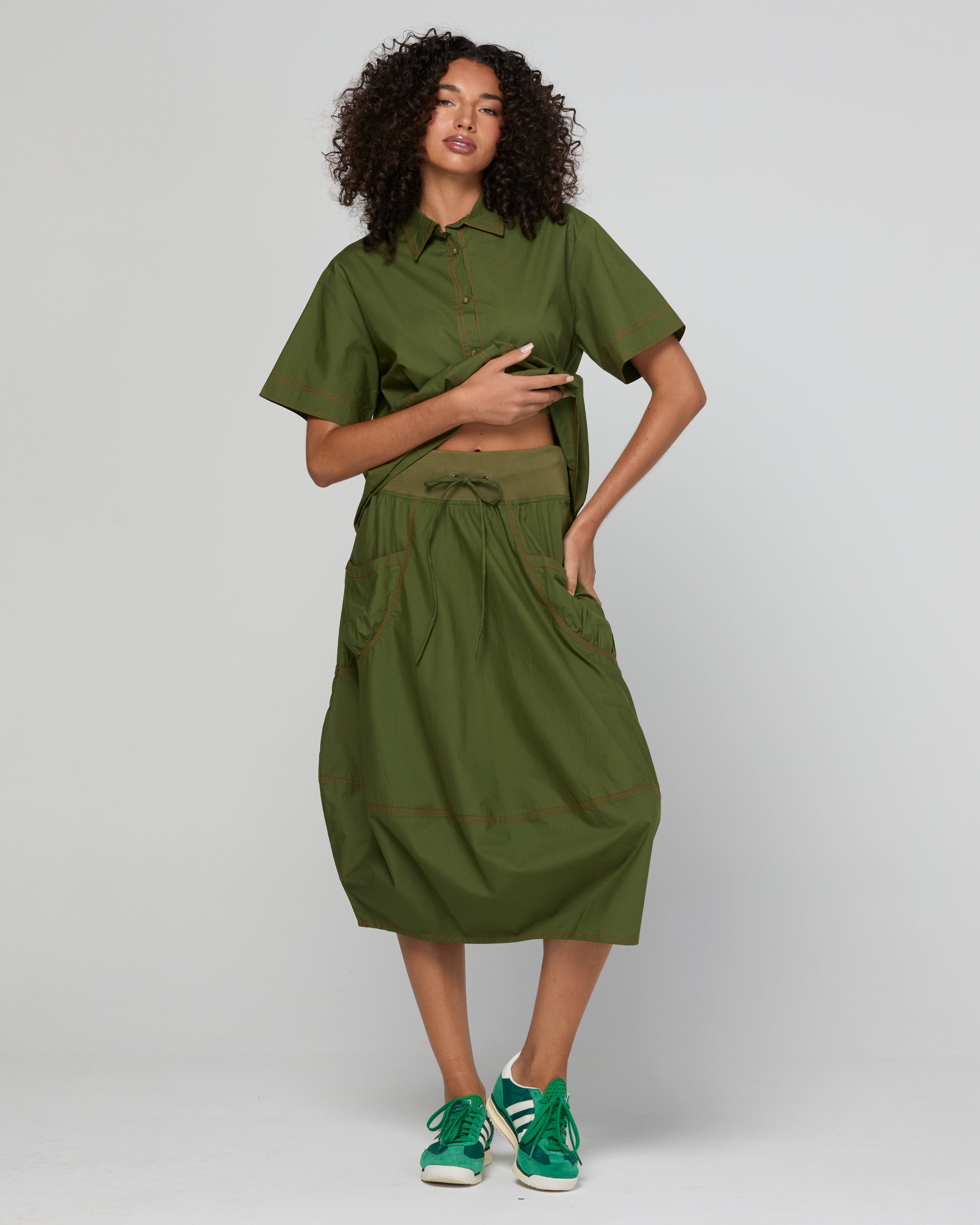 Guru Skirt - Chive