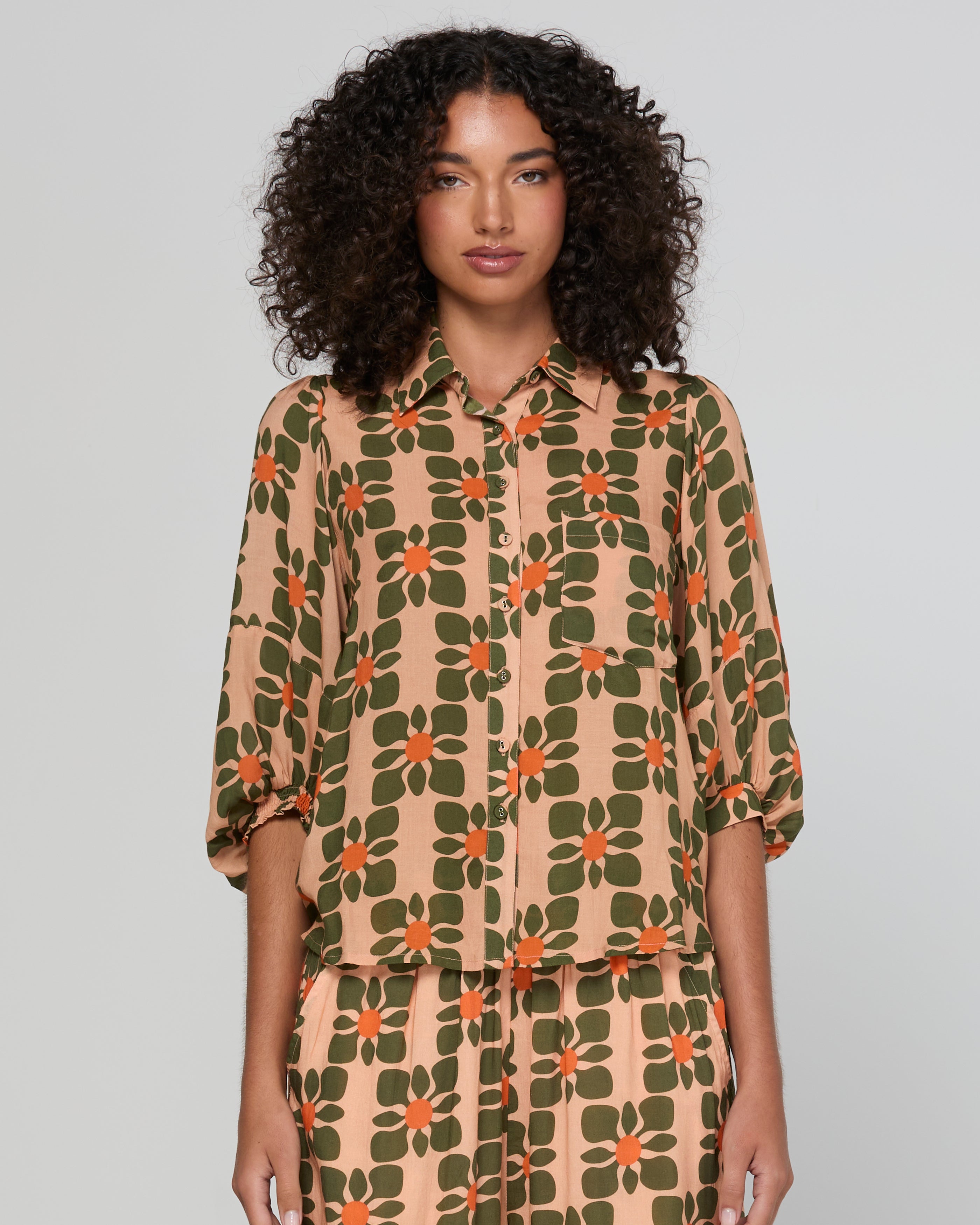 Pari Shirt - Dahlia