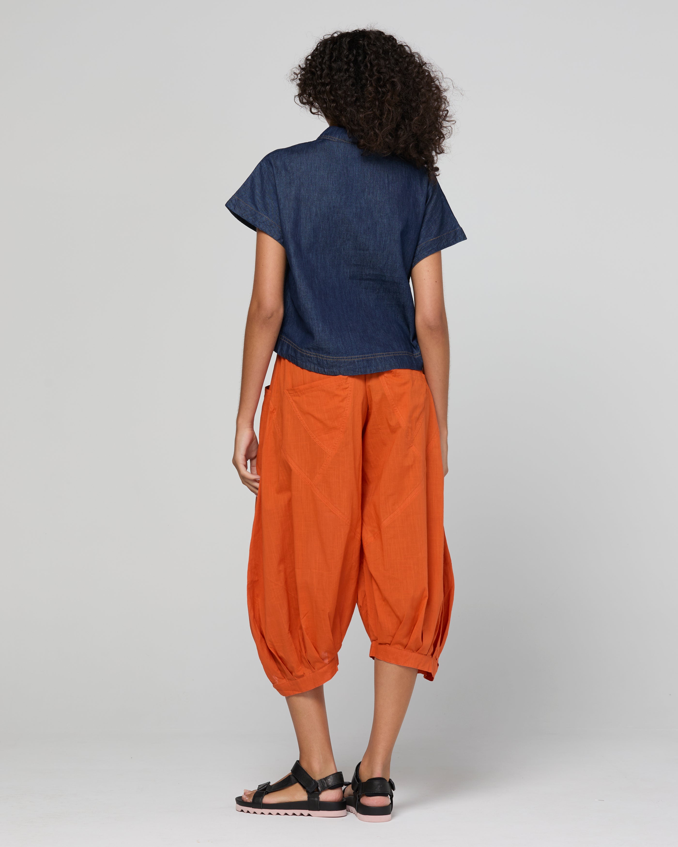 Fumiko Top - Dark Denim