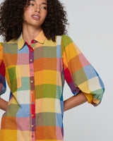 Pari Shirt Dress - Kingston Check