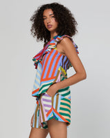 Sasha Top - Liquorice Stripe