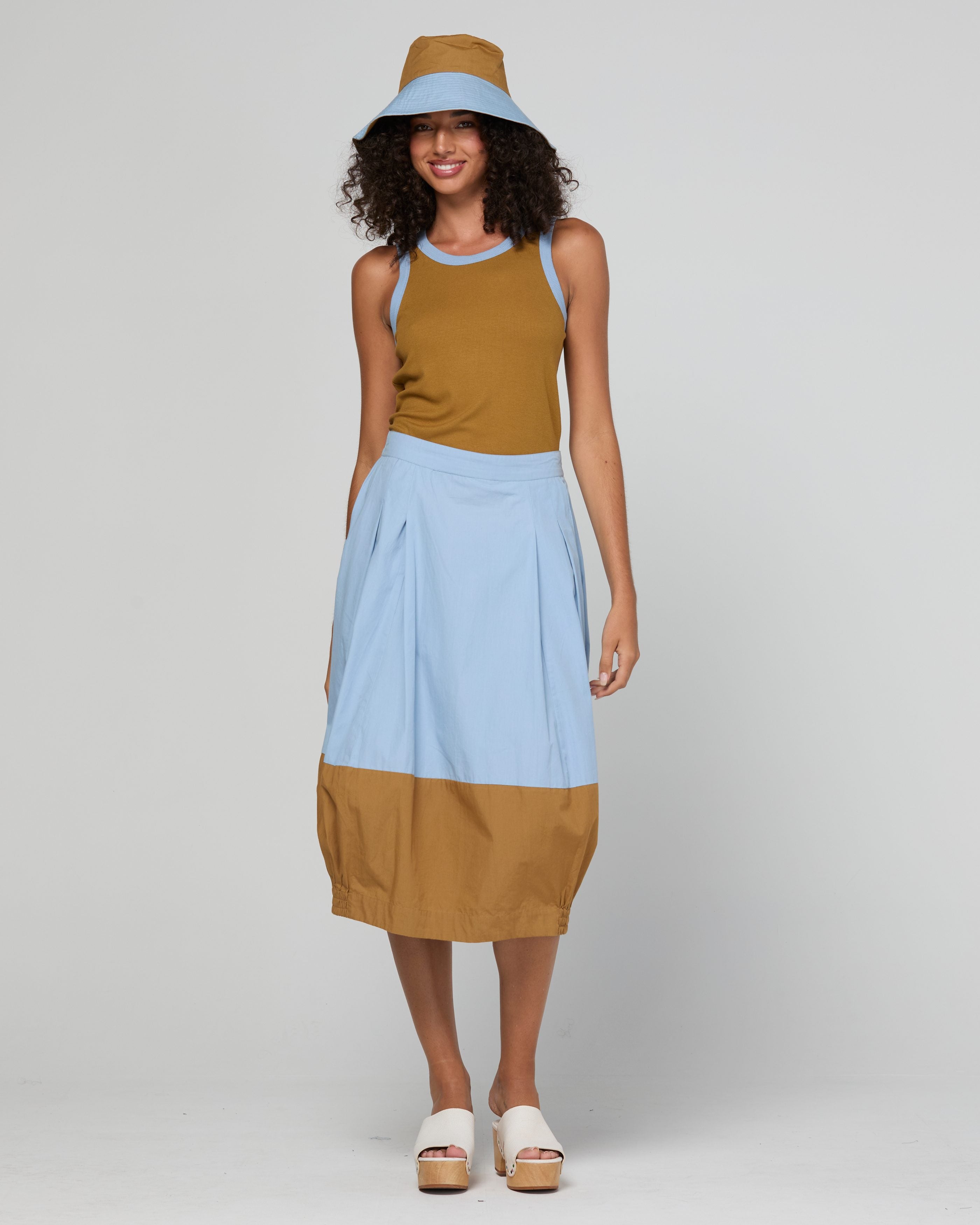 Asha Skirt - Iced Chai