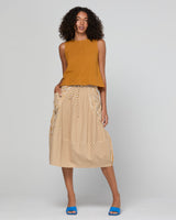 Guru Skirt - Mustard Stripe