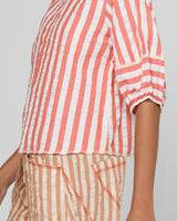Ava Top - Watermelon Stripe