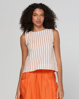 Hara Top - Sandy Stripe