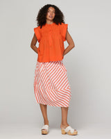 Guru Skirt - Watermelon Stripe