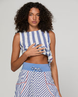 Guru Skirt - Ocean Stripe