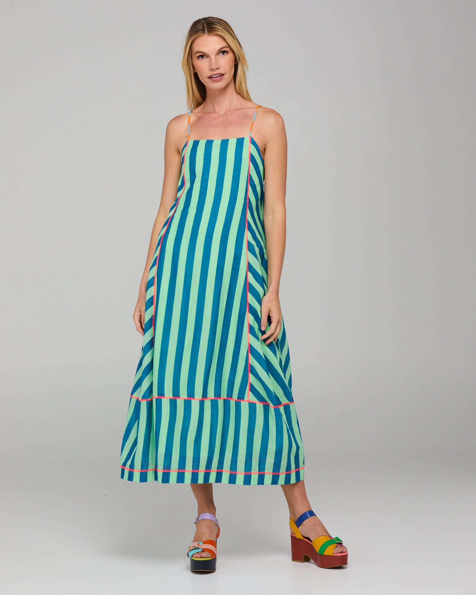 Sami Dress - Capri Green