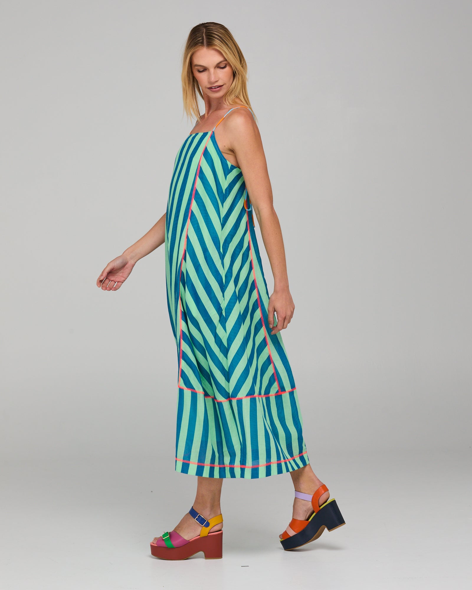 Sami Dress - Capri Green