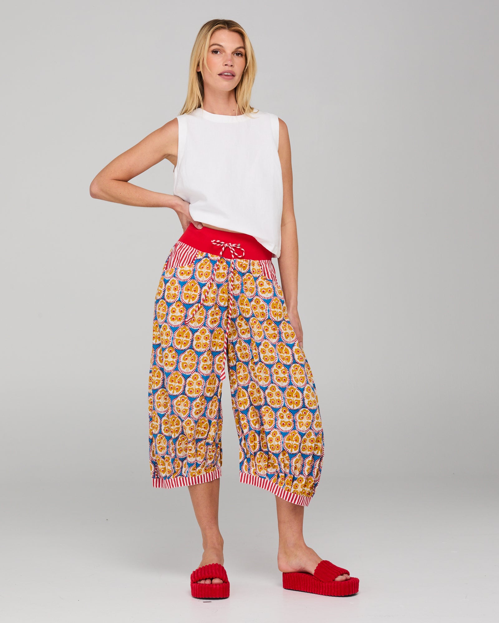 Cuba Guru Pant - Emilia Blue