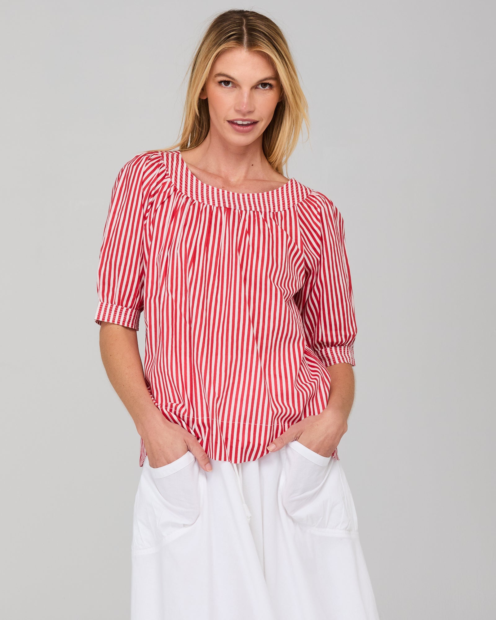 Bliss Top - Emilia Stripe