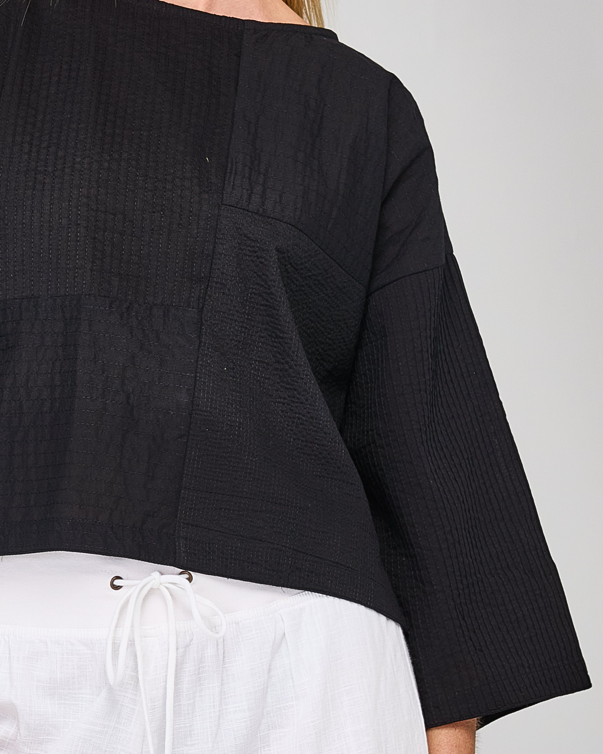 Dimple Top - Black