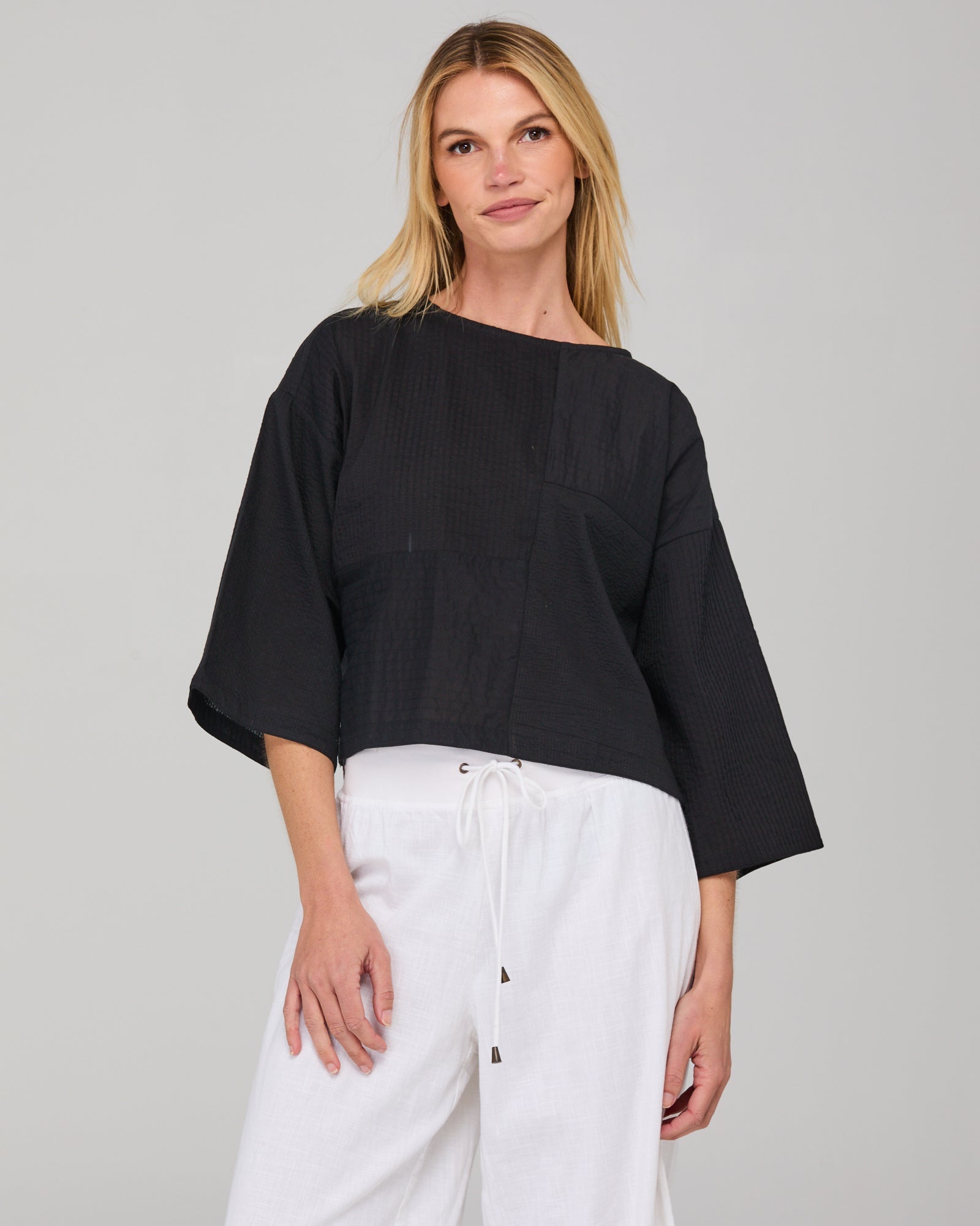 Dimple Top - Black