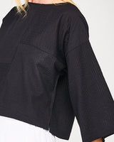 Dimple Top - Black