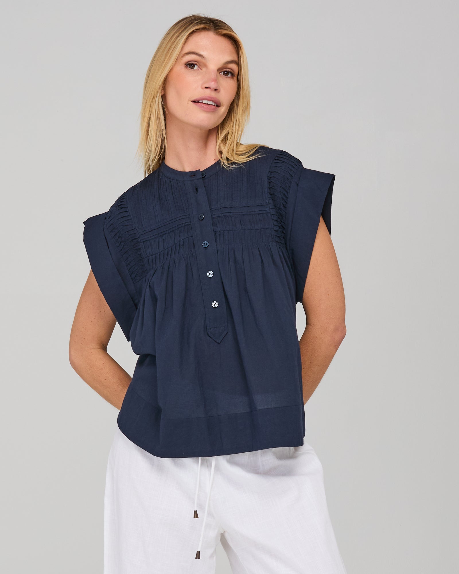 Danika Top - Navy