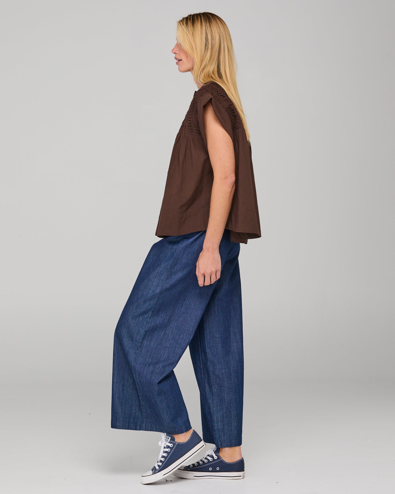 Danika Top - Ground Coffee