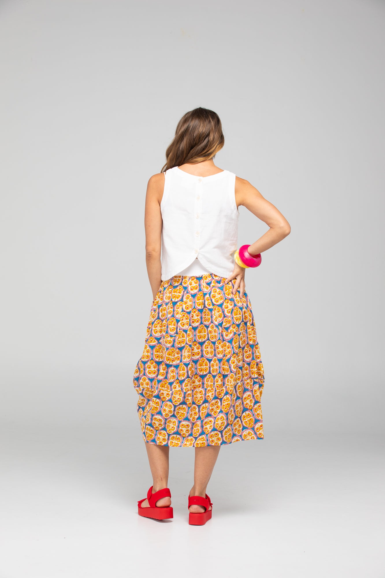 Guru Skirt - Emilia Blue