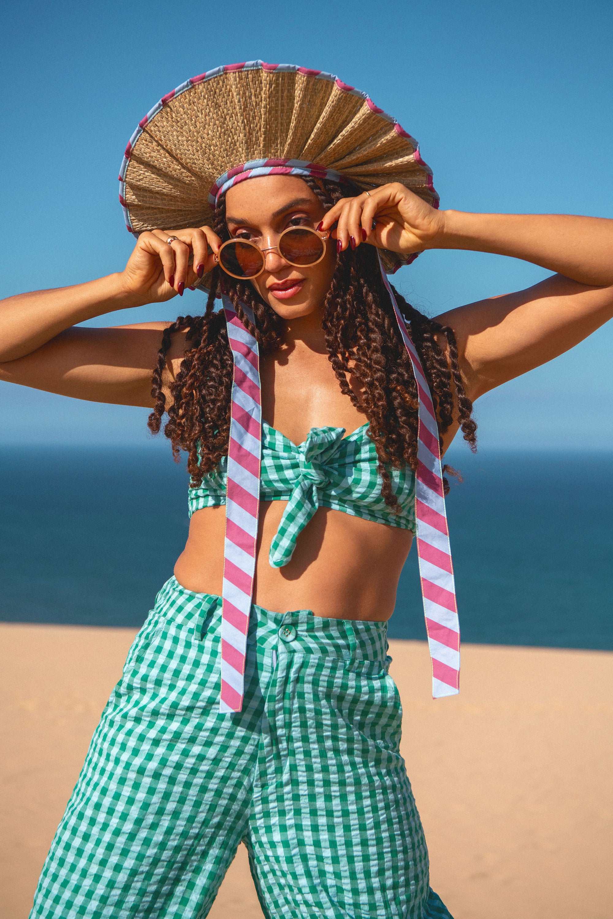 Luxe Ravello Hat - Rumba Ribbons