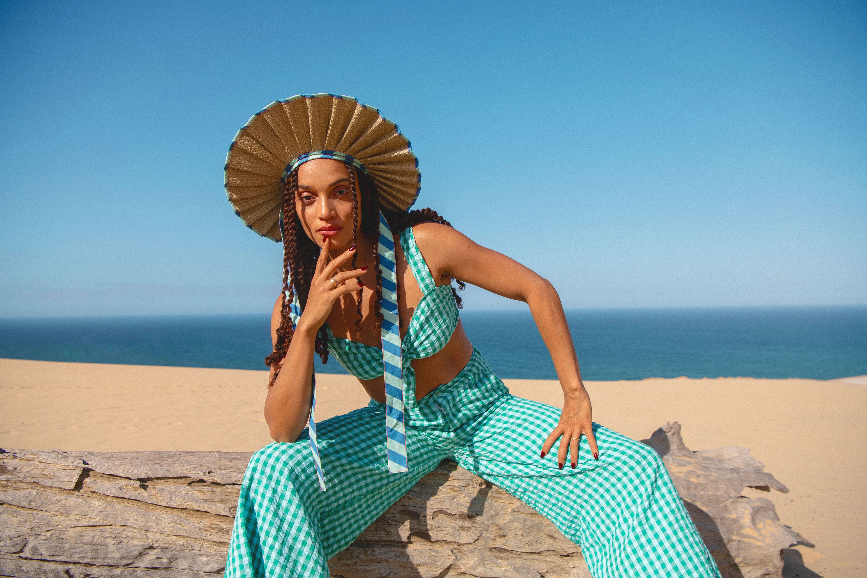 Luxe Ravello Hat - Confetti Stride