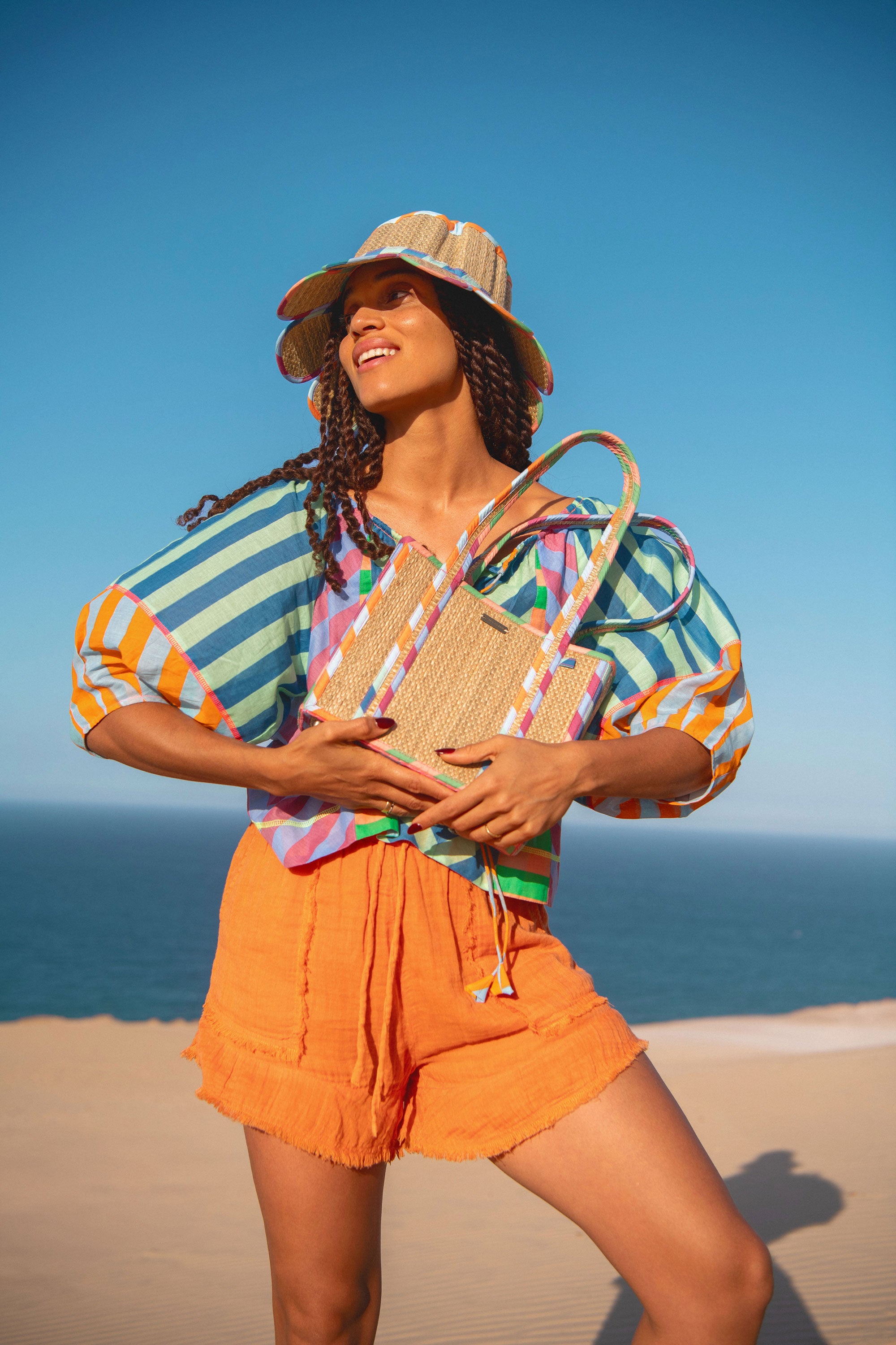 Luxe Manhattan Hat - Confetti Coast