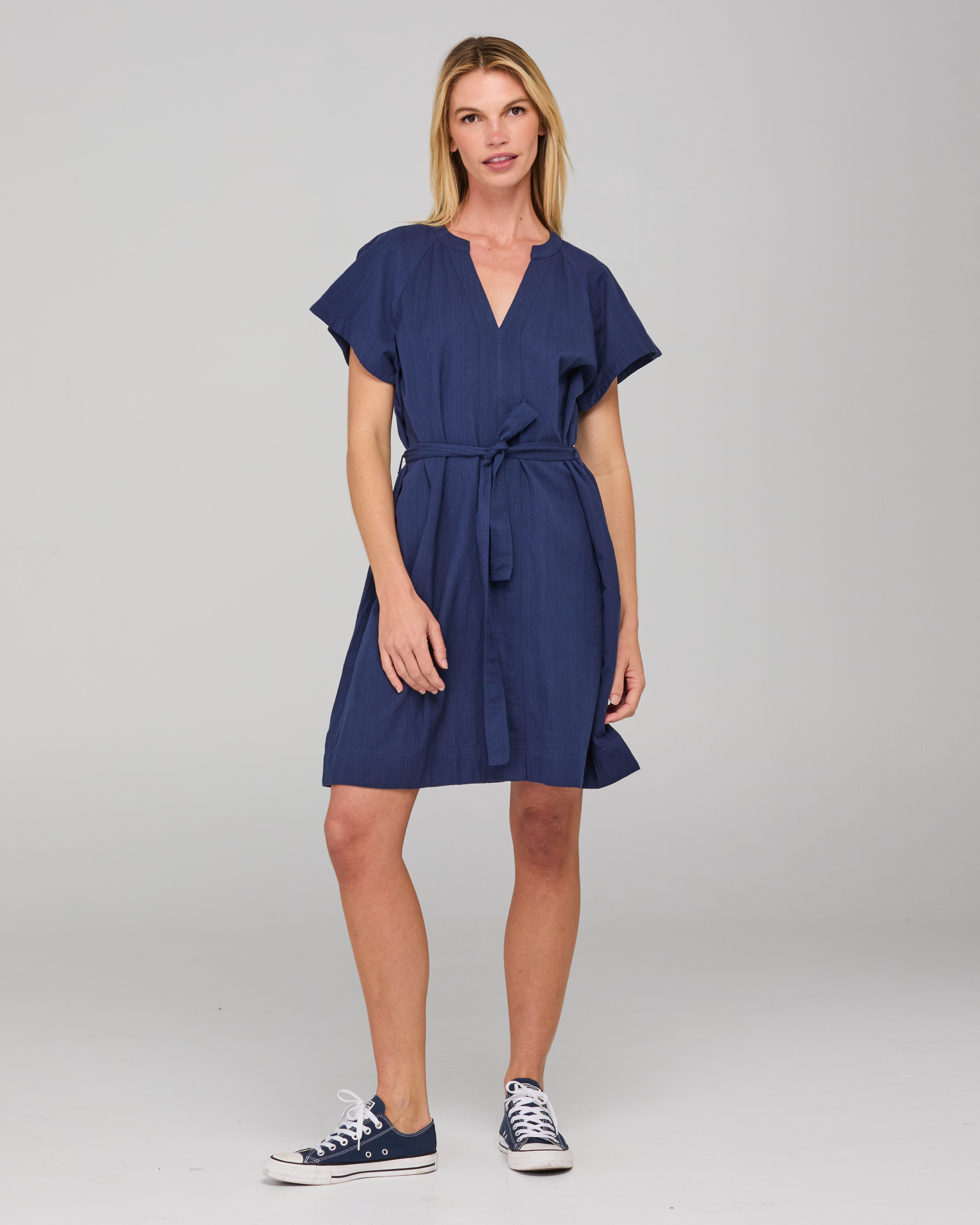 Livy Dress - Navy