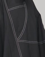 Guru Pant - Black/White Stitching