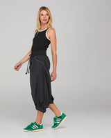 Guru Pant - Black/White Stitching