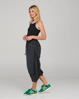 Guru Pant - Black/White Stitching