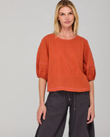 Ava Top - Burnt Orange