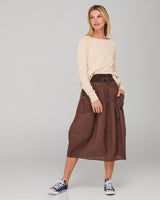 Guru Skirt - Dark Taupe