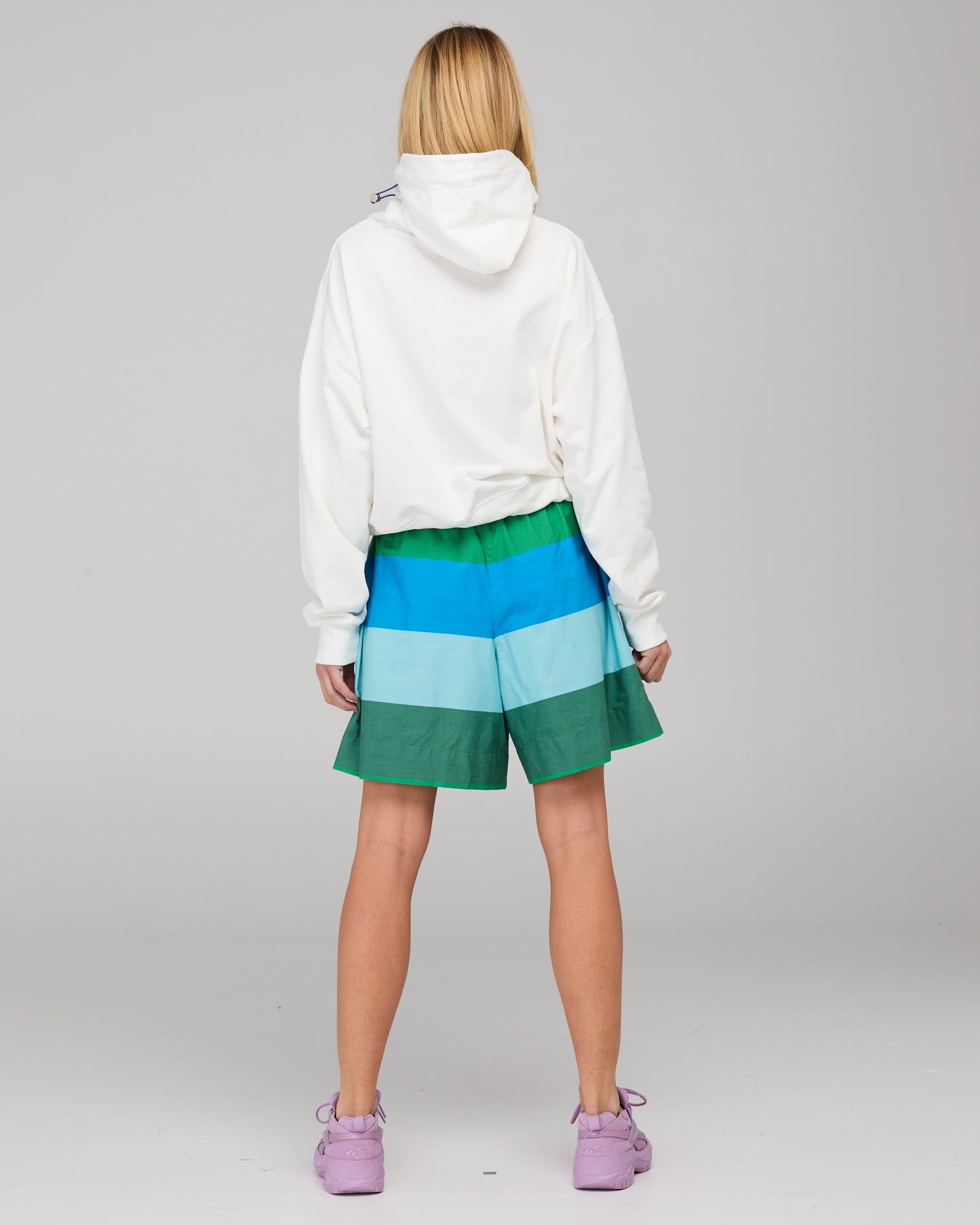 Meeko Embroidered Jumper  - White Multi