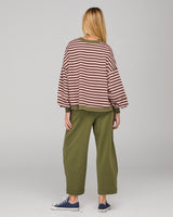 Guru Sweater - Dusty Pink Stripe