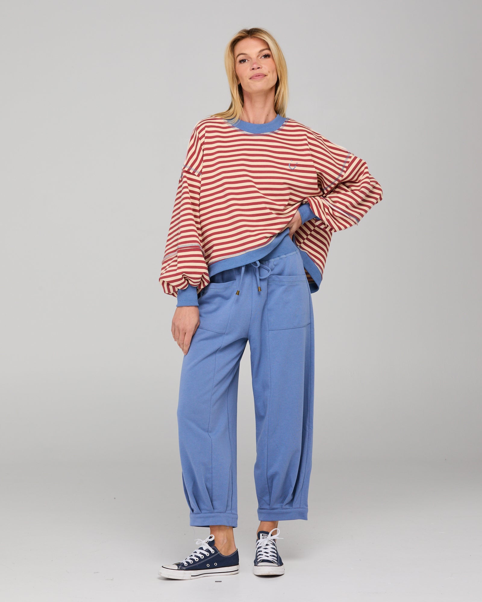 Guru Track Pant - Blue
