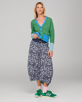 Poet Cardigan - Green Multi