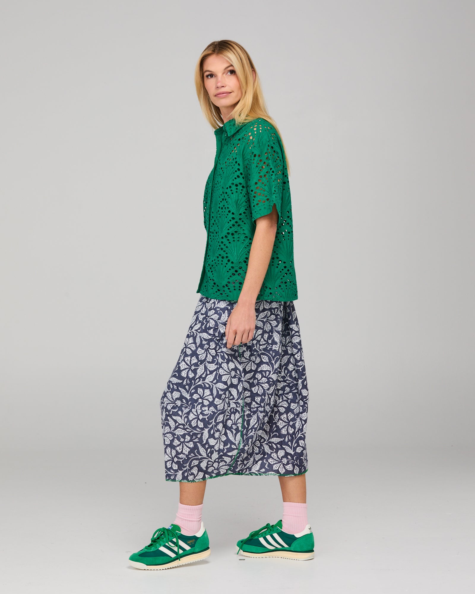 Guru Skirt - Izumi Navy