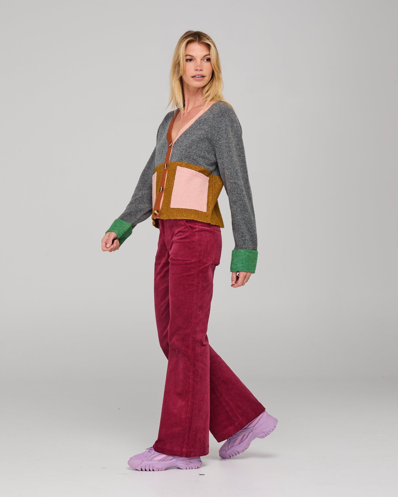 Dharma Pant - Cranberry