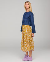 Guru Skirt - Izumi Mustard