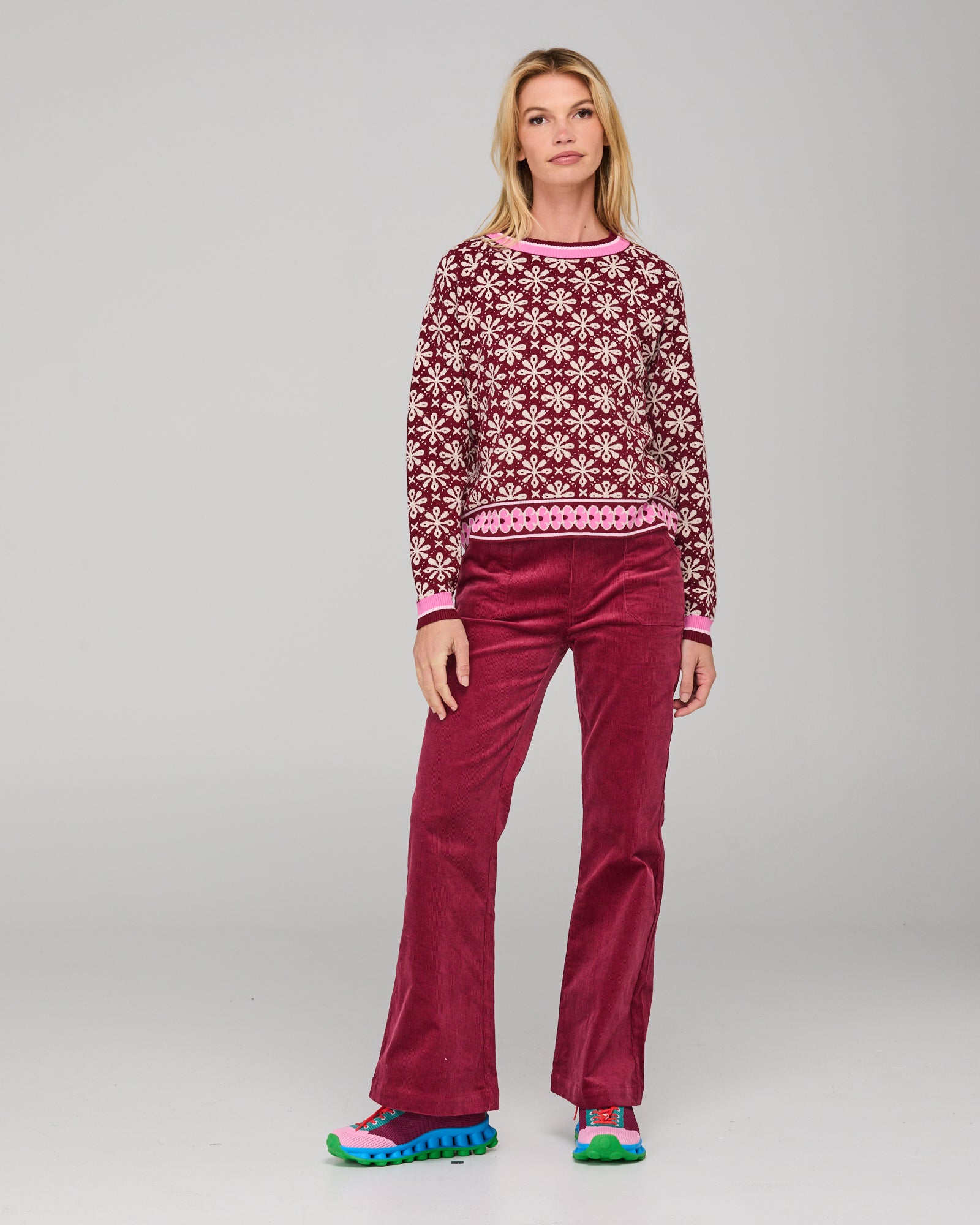 Gigi Jumper - Merlot