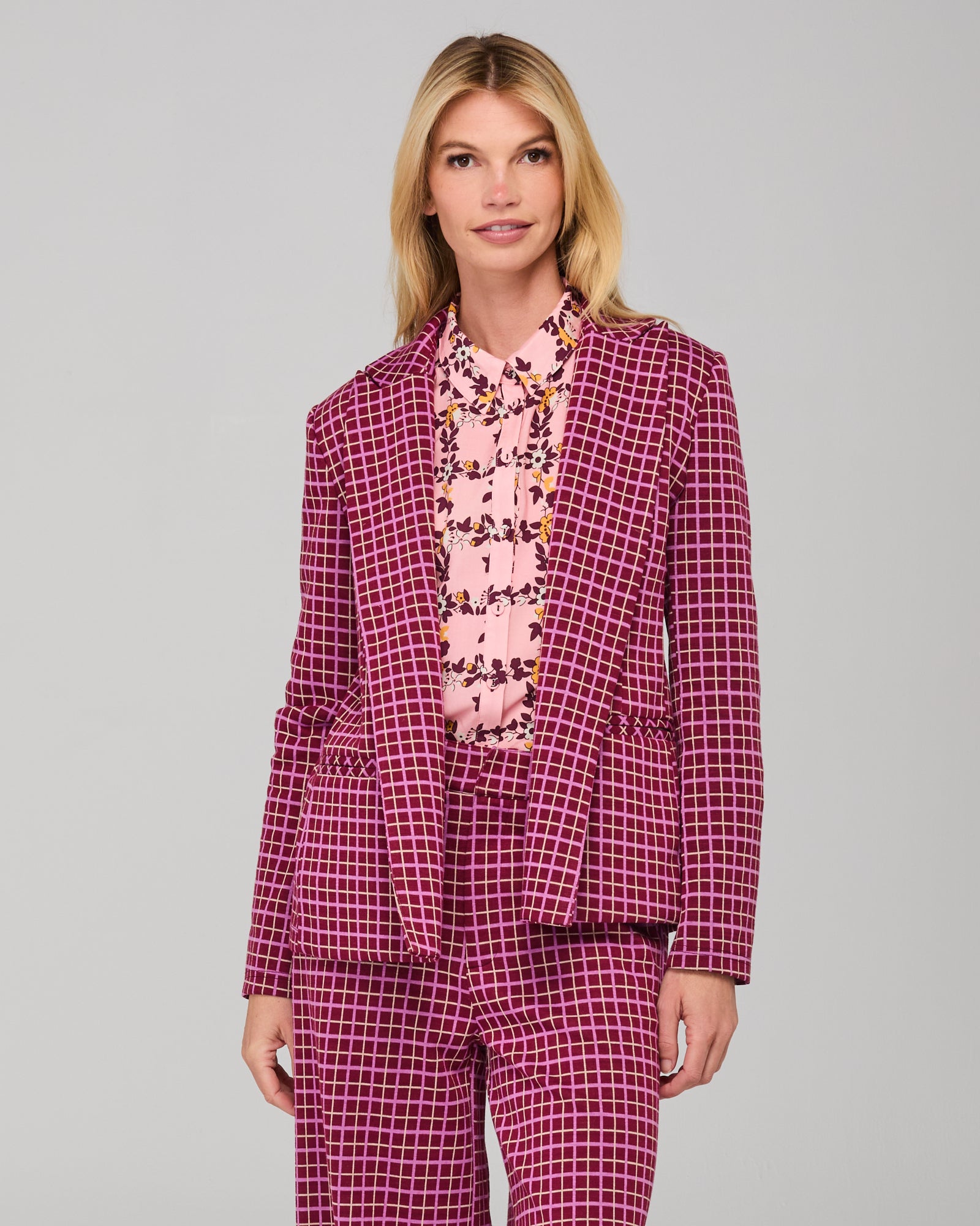 Aiko Blazer - Himari Check