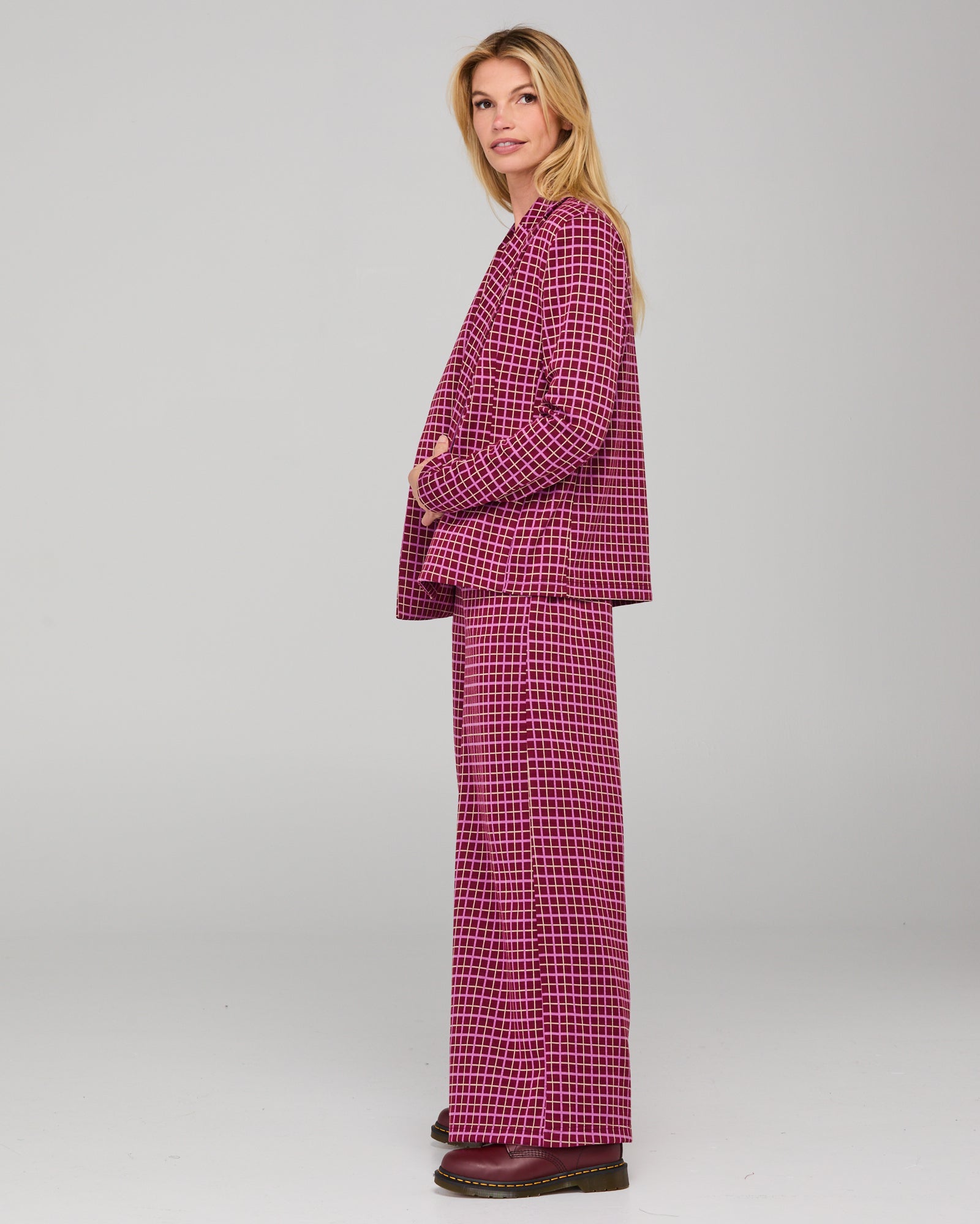 Aiko Blazer - Himari Check