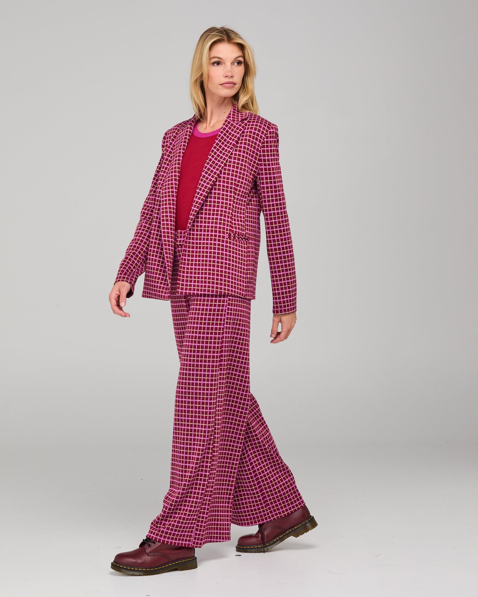 Aiko Blazer - Himari Check