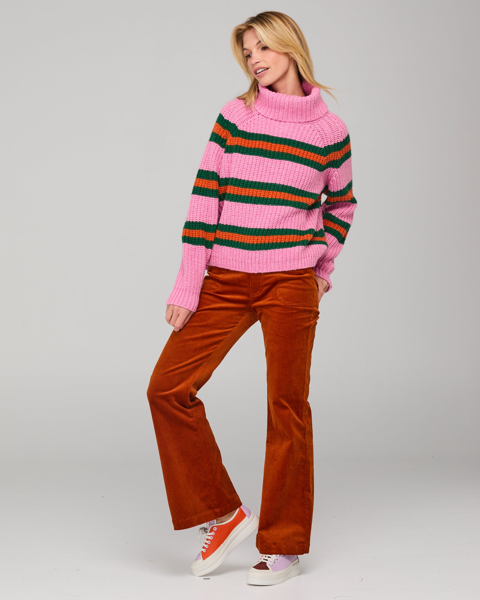 Shanti Jumper - Pink Stripe