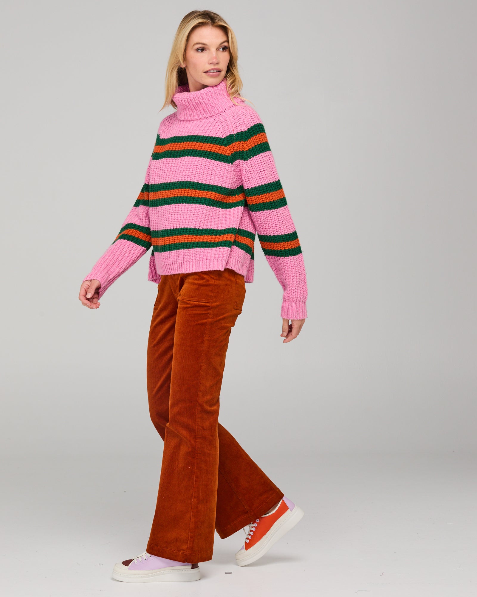 Shanti Jumper - Pink Stripe